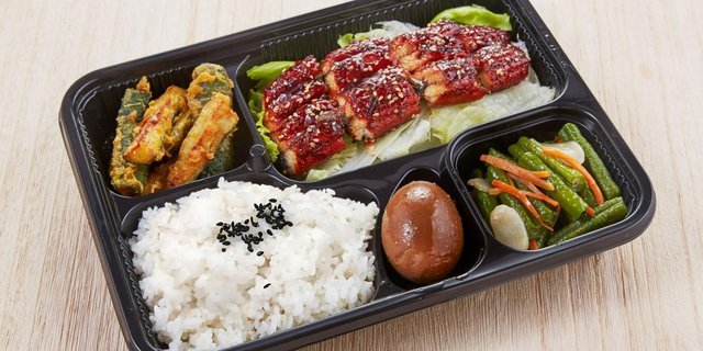 Grilled Eel Bento Box