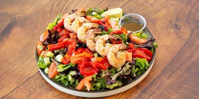 Grilled Shrimp Salad