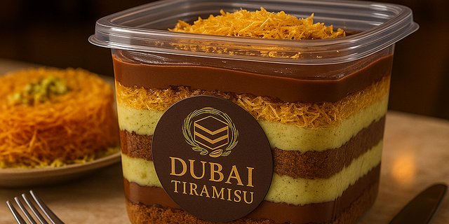 Dubai Chocolate Tiramisu