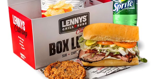 Deluxe Club Sub Boxed Lunch W/ Drink
