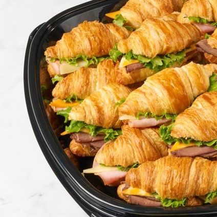 Mini Croissant Sandwiches Tray