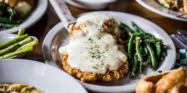 Half Chicken Fried Steak