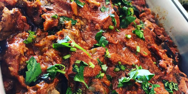 Moussaka Tray