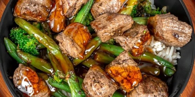 Steak & Chicken Teriyaki XXL Bowl
