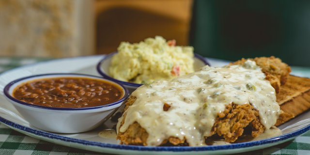 Chicken Fried Steak Boxed Lunch