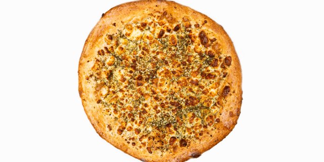 Akkawi Cheese Pie w/ Zaatar 10"