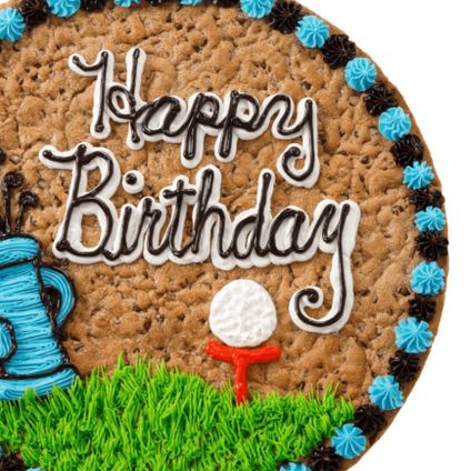 Single-Layer Cookie Cake