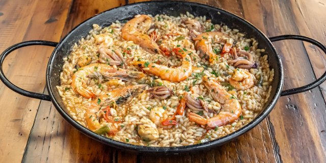 Seafood Paella