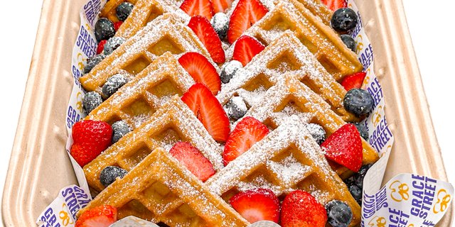 Belgian Waffle Platter