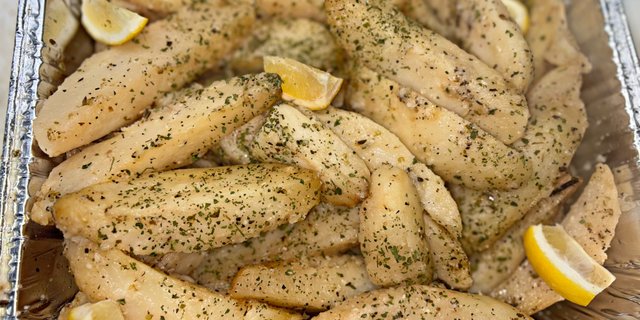 Oven Roasted Lemon Potatoes