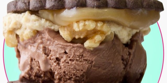 Peanut Butter Praline Sandwich