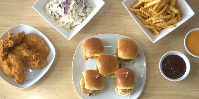 Sliders & Tenders Family Pack