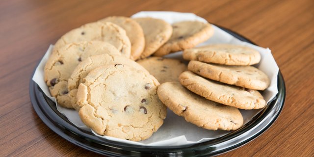 Dozen "Golden" Chocolate Chip Cookies