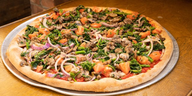 Vegan Veggie Pizza