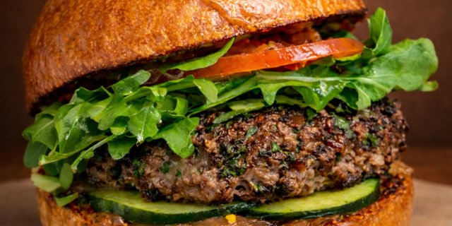 Mom's "Heritage" Burger