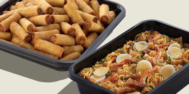 Lumpiang Shanghai & Pancit
