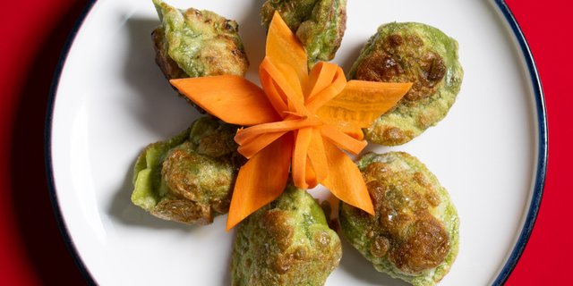 Pan-Fried Vegetable Dumplings - 蔬菜饺子 (煎饺)