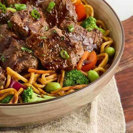 Steak Ramen Noodle Bowls
