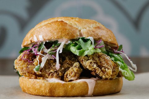 Fried Crispy Chicken Sandwich Box