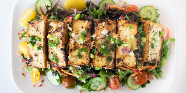 Thai Tofu Chopped Salad
