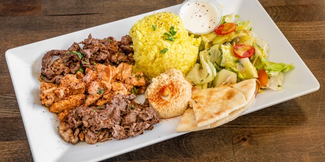 Combo 3 Meats Shawarma