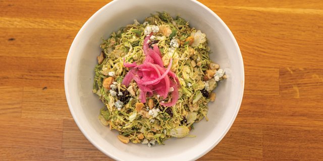 Shaved Brussels Sprout Salad