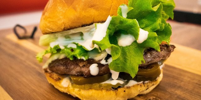 Lamb Deluxe Burger