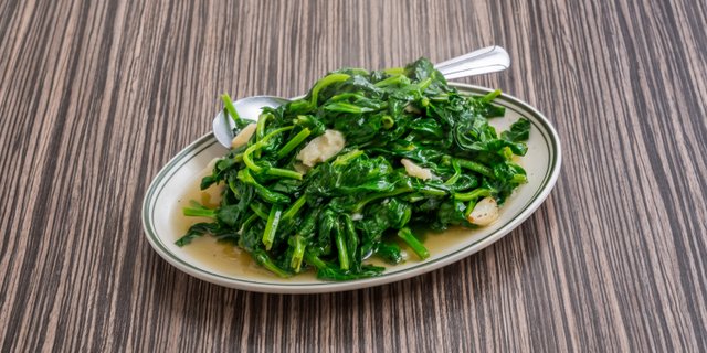 Garlic Pea Shoots