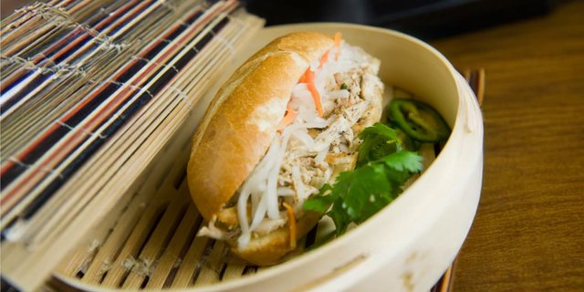Ginger Chicken Banh Mi