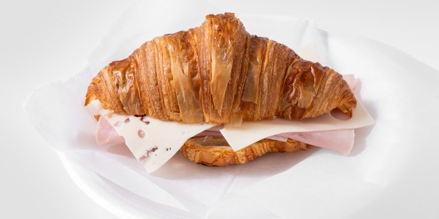 Croissant Ham & Cheese Sandwiches Breakfast Package