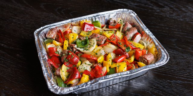 Sausage, Peppers & Onions