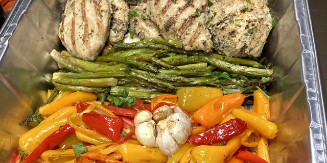 Grilled Chicken & Veggies