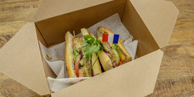 Le Veggies Sandwich