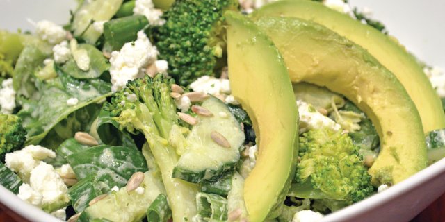Individual Power Greens Salad