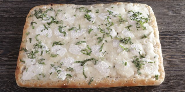 White Sicilian Pizza