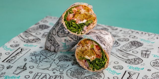 Falafel Pita Wrap