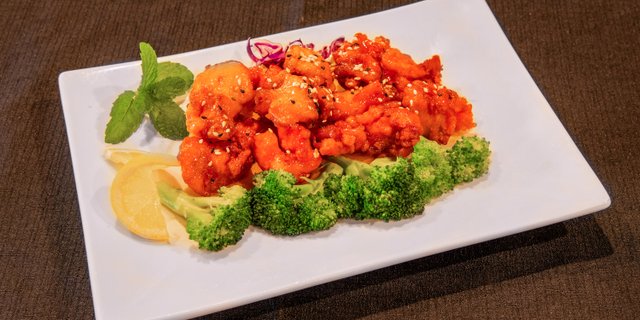 Orange Chicken Entree