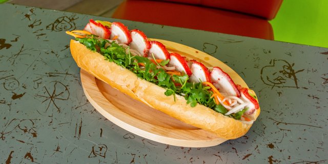 BBQ Pork Belly Sandwich