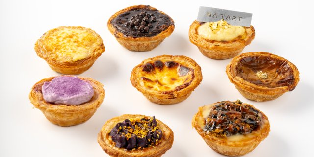 80 Pcs Original Portuguese Egg Tarts Tray