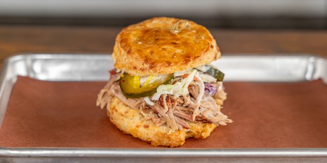 BBQ Pulled Pork Sandwich