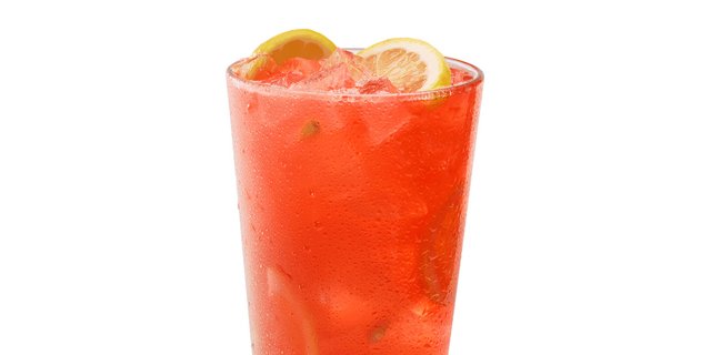 Hand-Stomped Cherry Lemonade