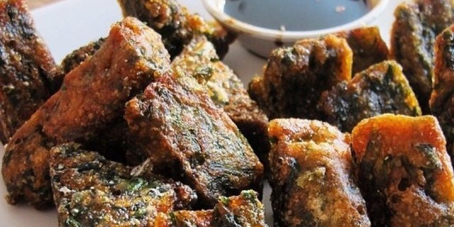 Chive Pancakes
