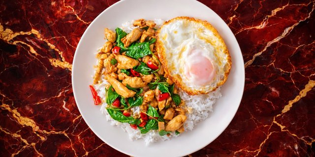 Pad Ka-Prow Chicken
