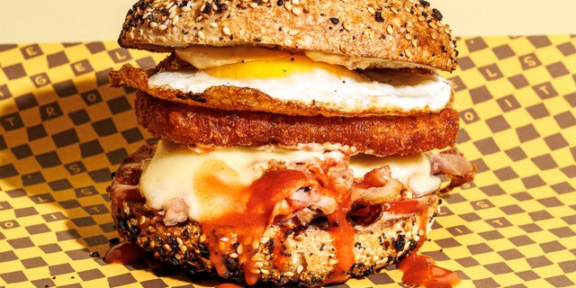 The Gambler Breakfast Sandwich