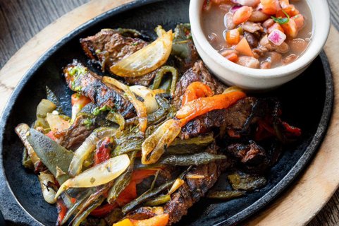 Beef Fajitas Platter