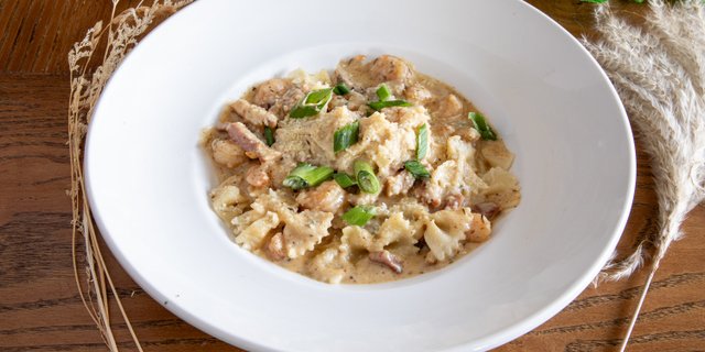 Shrimp & Tasso Pasta