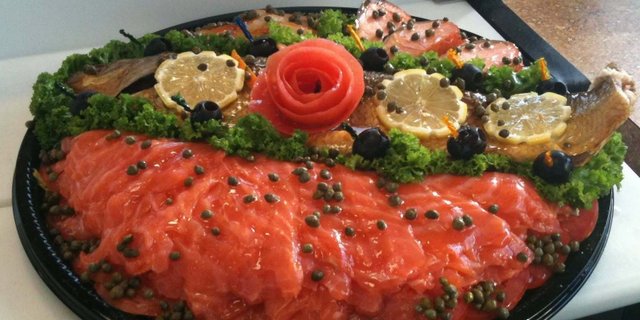 Smoked Fish Presentation