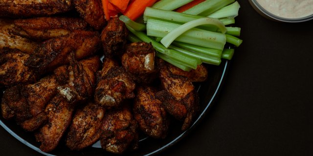 Smoked Chicken Wing Platter