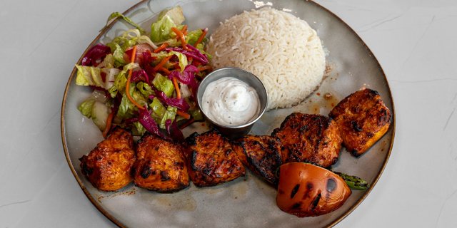 Beef & Chicken Shish Kebab Combo