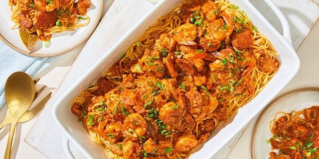 Jambalaya Linguine Fini